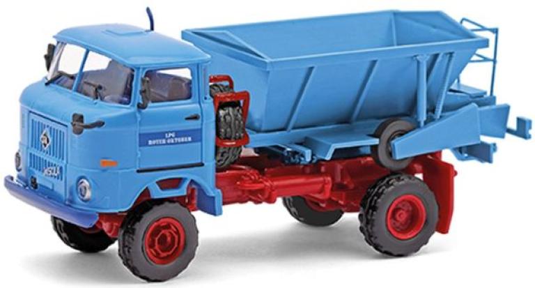 IFA W50 LA D035 (Düngerstreuer) ND Bereifung LPG Roter Oktober